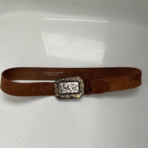 Streets Ahead: Rustic Leather Belt - Picture 8 of 10